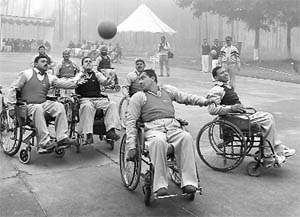 Disabled soldiers at the Paraplegic Rehabilitaion Centre in Mohali. Several issues need to be redressed to ensure that disabled soldiers get due benefits that compensate them for the substantially reduced capacity for employment.