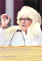 BS Hooda, CM, at Nuh on Saturday.