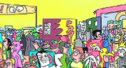 The changing age-profile of the buyers of comics is indicative of the coming of age of the comics industry