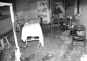 The phototherapy unit at the Government Rajindra Hospital, where six infants were charred to death on January 31, 2009, in Patiala. 