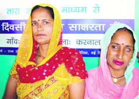 Kamesh and Kiran, members of the Kohand panchayat