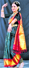 Saroja Vaidyanathan performs at Doon University in Dehradun 