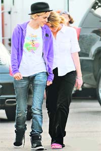 Lindsay Lohan and Samantha Ronson