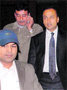 Anil Ambani after meeting CBI officials
