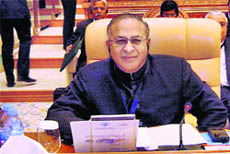 Petroleum Minister S Jaipal Reddy at the International Energy Forum (IEF) meeting in Riyadh.