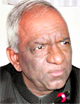 KK Manhotra, president of the National Bahujan Party, addresses mediapersons in Jammu on Wednesday