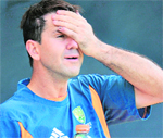 Australian captain Ricky Ponting