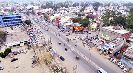 An overview of Ludhiana.