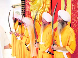 Sikhs going abroad are not allowed to carry kirpans on board