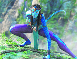 A still from Avatar; and this is how a 3D theatre would look like