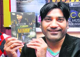 Punjabi singer Ranjit Mani releases his new album Gaddi Naddi in Jalandhar