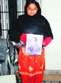 Harpreet Kaur, wife of Harjinder Singh, who is stuck in Sirat city