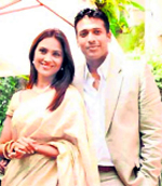 Mahesh Bhupati and Lara Dutta