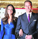 Prince William and fiance Kate Middleton