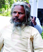 Prem Dass, who was arrested, in New Delhi on Friday.