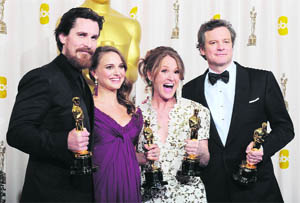 The results of the Oscar ceremony were predictable