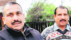 The complainants, Dinesh Sood and Nathu Ram. 