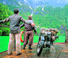 A still from The Motorcycle Diaries