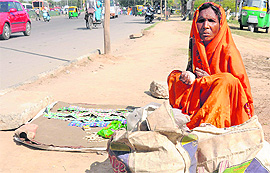 Ramdei selling cigarettes.