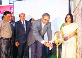 Dr Ishrat Aalam, Member-Secretary, Indian Council of Historical Research, inaugurates a national seminar on "Role of women in freedom movement of India" at Dayanand Postgraduate College in Hisar