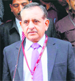 PAC DATE: CBI chief Amar Pratap Singh leaves after appearing before the Public Accounts Committee in New Delhi