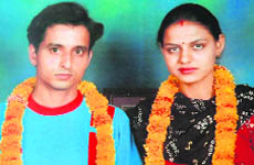 Victims Manoj and Babli