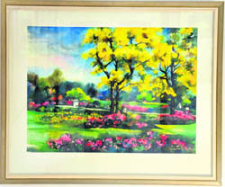 Artist Bheem Malhotras exhibition at Alliance Francaise de Chandigarh-36