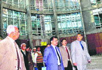 Governor NN Vohra at Shri Mata Vaishno Devi University in Katra on Saturday.