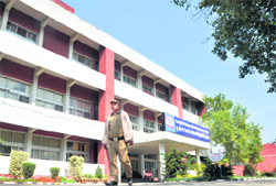 A view of Guru Angad Dev Veterinary and Animal Sciences University in Ludhiana.