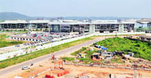  Slum dwellings adjoining the IT park (phase II) set to make way for IT houses following the order of the HC, dismissing petitions of farmers; and a map of the site.