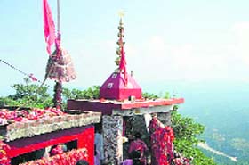 The Purnagiri temple in Champawat district of the Kumaon region