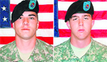 Pictures released by the US Army shows US Corporal Jeremy Morlock (left) and Private Andrew Holmes. German weekly Der Spiegel on Monday showed two US soldiers in Afghanistan posing with dead Afghans