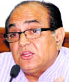 Finance Minister Ajay Singh Yadav