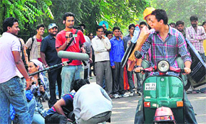 Katrina Kaif and Imran Khan were seen shooting for Mere Brother ki Dulhan