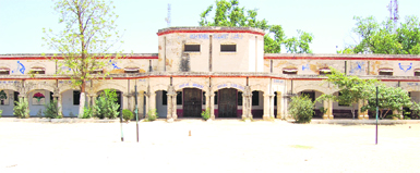 Government High School in Shahkot stands neglected.