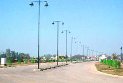 WIDE AVENUE: A view of the Mohali Hills project