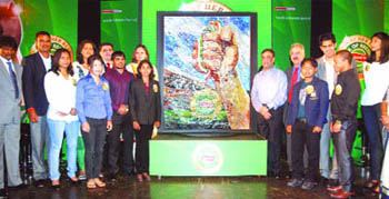 Minister of youth affairs Ajay Maken with CEO, Coca Cola India, Atul Singh and CWG and Asian Games medallists during a function to felicitate 15 sports achievers as People of the Year 2011 by the Limca Book of Records in New Delhi on Tuesday.