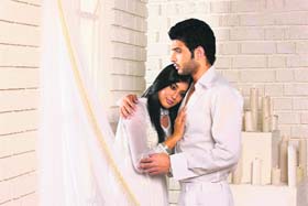 Love locked: Karan Kundra and Kritika Kamra