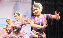 Dancers perform at the Oriya Samaj function in Dehradun on Saturday.