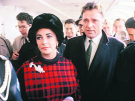 Liz had reportedly expressed a desire to be buried next to actor Richard Burton to whom she was married twice  
