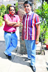 legacy bearers: Mazhar Ali Khan and Jawaad Ali Khan