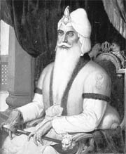 The oil portrait of Sikh ruler Maharaja Ranjit Singh that fetched Rs 1.04 crore at a Sotheby's auction in New York