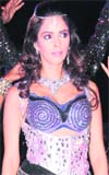 All excited: Mallika