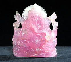 Ganesha in crystal is a hot favourite with corporate clients in the US.