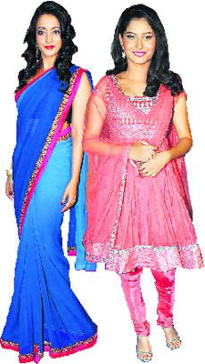 Raima Sen and Ankita Lokhande