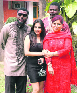 Daniel Lloyd, Loveena, Savita Bhatti and Chukuwuma Osakwe