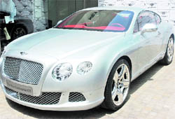 Bentley Regional Director (India) Chris Buxton said, India is growing fast in the luxury automobile space. We hope to sell 100 units here from our entire range by next year.