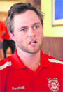 Kings XI Punjabs Nathan Rimmington.