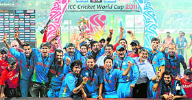 All news channels had back-to-back coverage of Team India winning the championship.