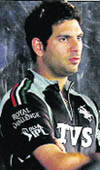 Pune Warriors captain Yuvraj Singh.